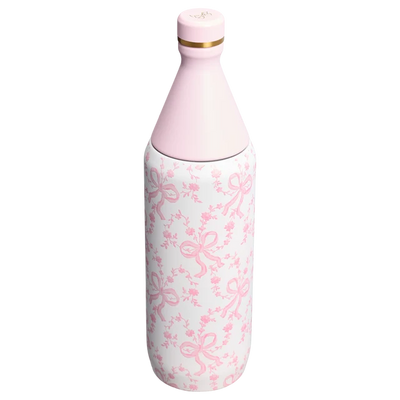 Stanley 1913 x LoveShackFancy Coquette Bow Chantilly Slim Bottle | 34 OZ