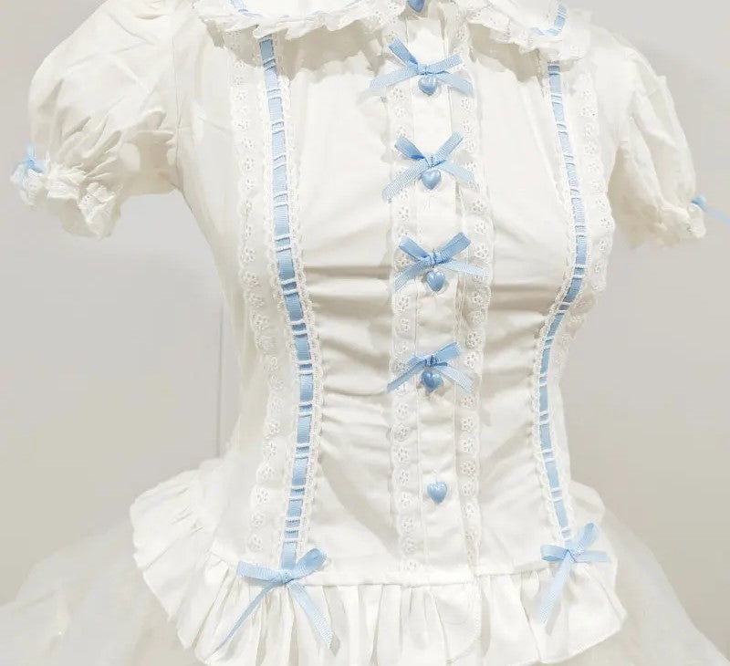 Fashion Top Button Heart