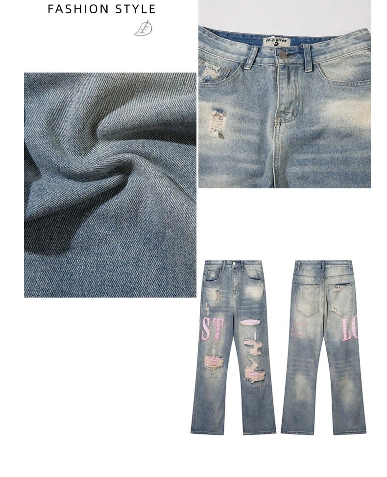 Urban Wide-Leg Streetwear Pants