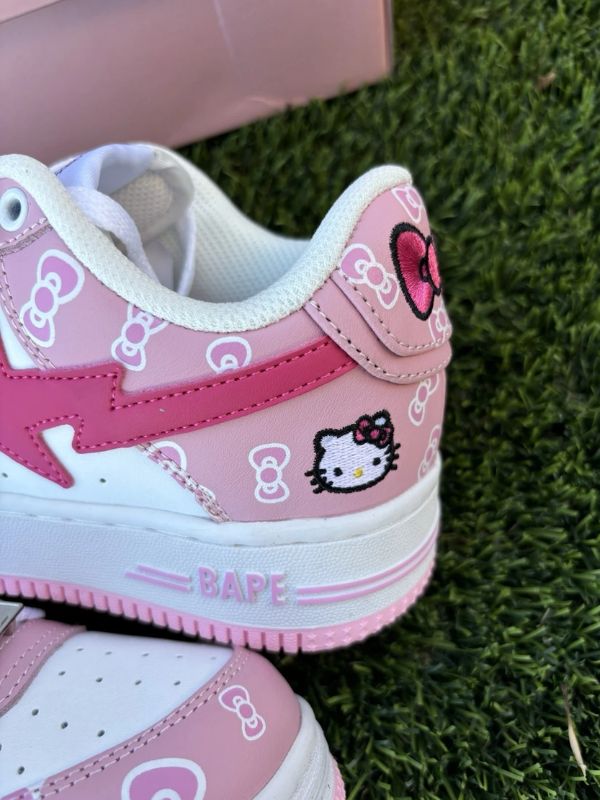 Kawaii H Kitty-Inspired Sneakers