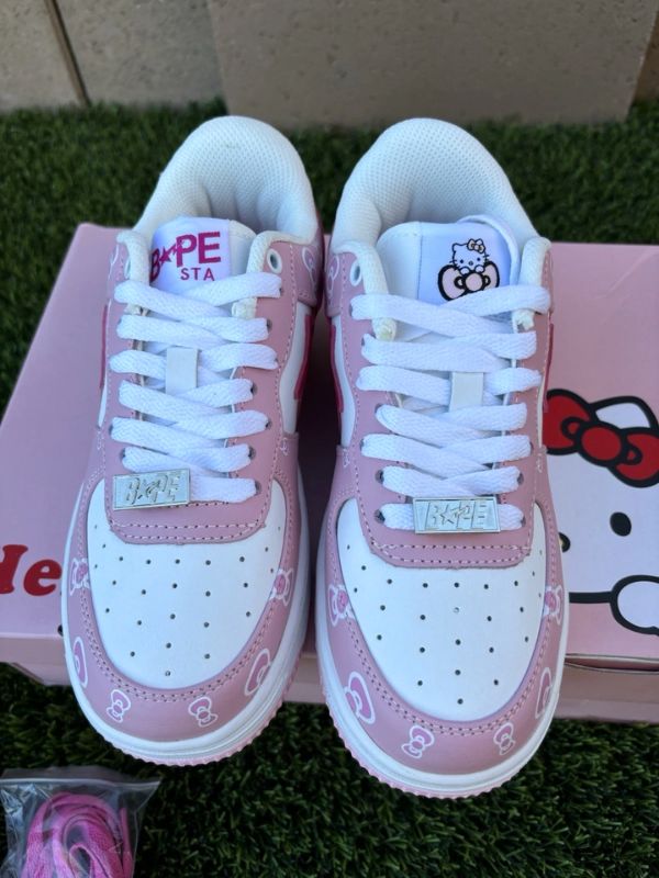 Kawaii H Kitty-Inspired Sneakers