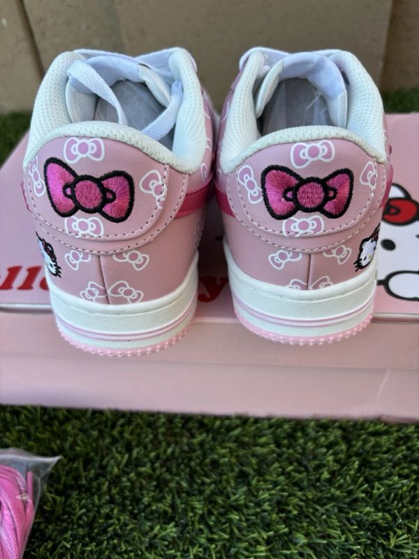 Kawaii H Kitty-Inspired Sneakers