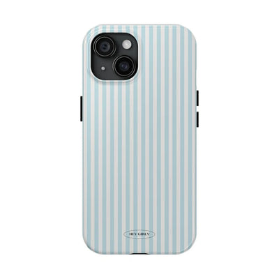 Blue Striped iPhone Case