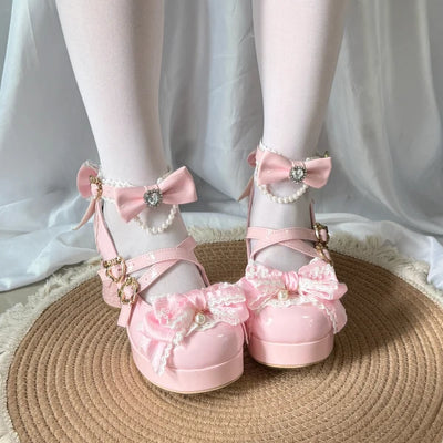 Moon Glass High Heels