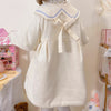 Lolita Bunny Coat Pompom Bow