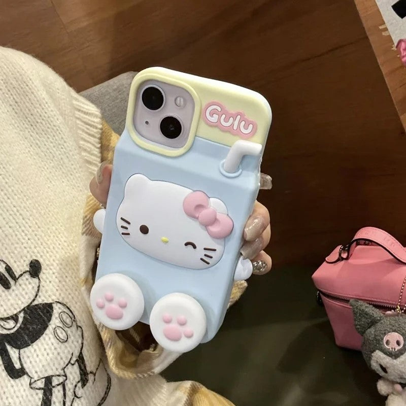 Hello Kitty And Mellody Phone Case For iPhone