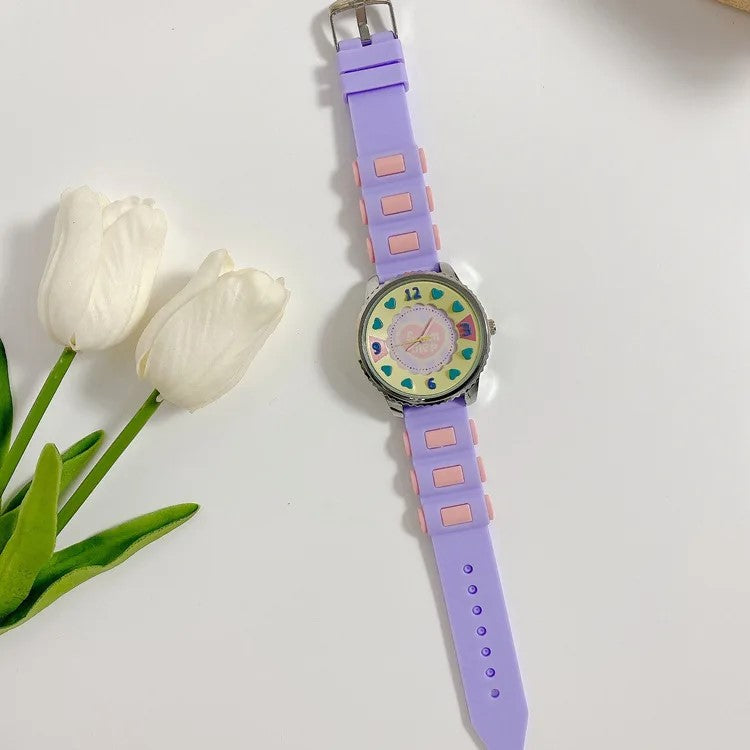 Purple Kawaii Candy Watch