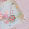 White Kawaii Candy Watch
