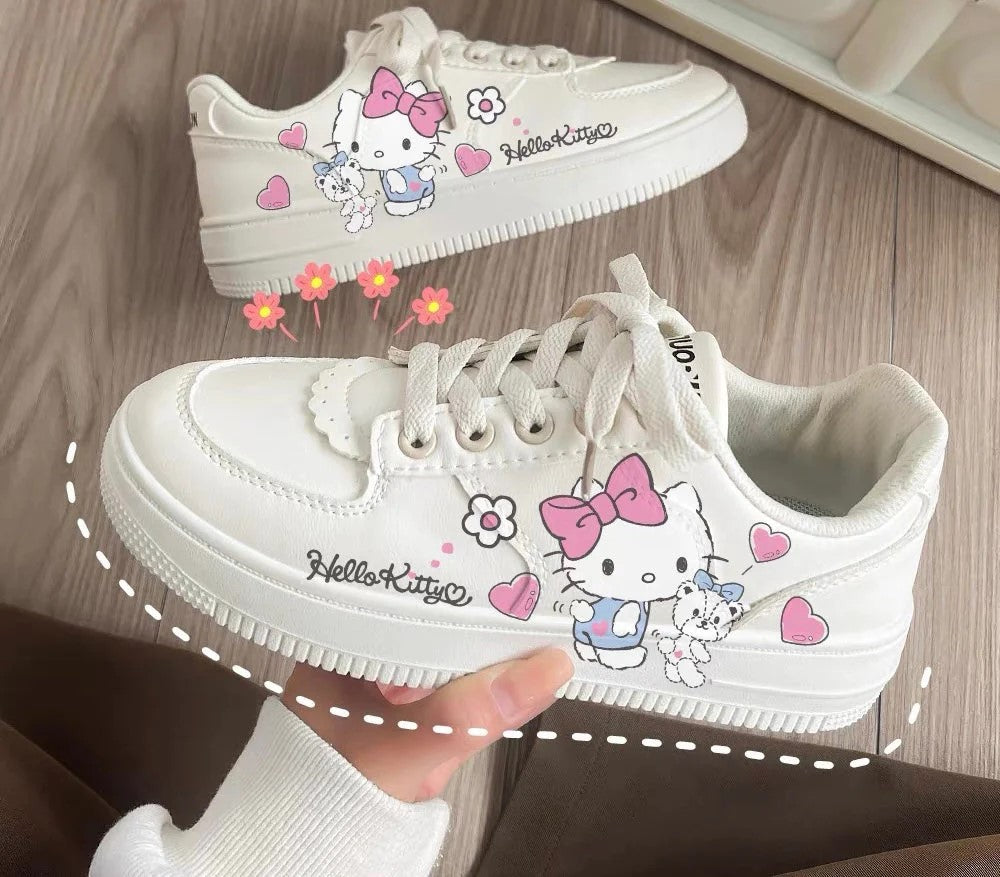 Sneakers inspired by Sanrio collection