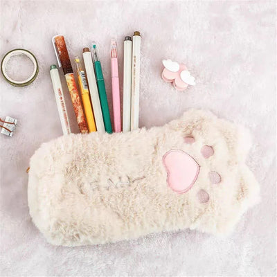 Kawaii Cat Paw Pencil Case
