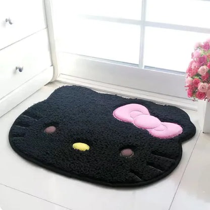Hello Kitty Face Rug Kawaii