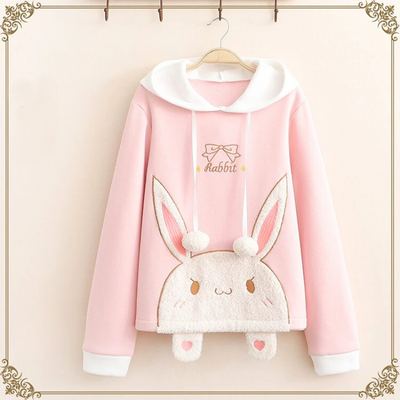 Cute Rabbit Hoddie