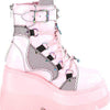 Pink Riot Punk Boots