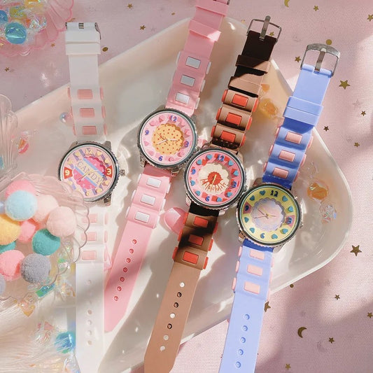4 colors Kawaii Candy Watch