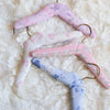 LoveShackFancy Girls’ Floral Fabric Hangers – Set of 4 | 12" X 7.5"