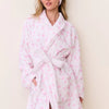 LoveShackFancy Indie Cotton Bath Robe – White Floral