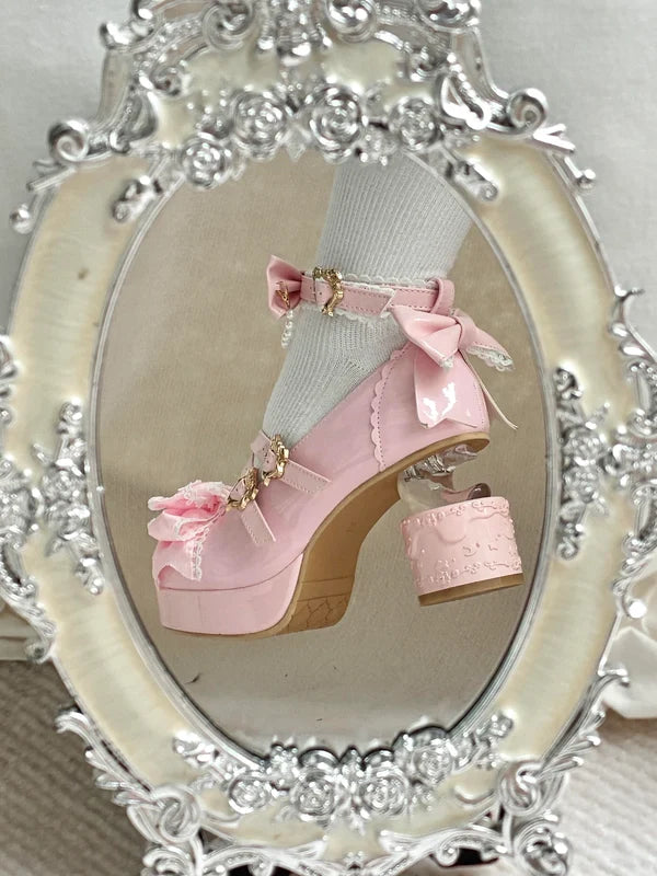 Moon Glass High Heels