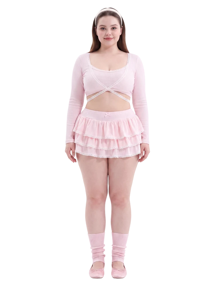 Ballerina Bliss 3 Piece Set – Pink