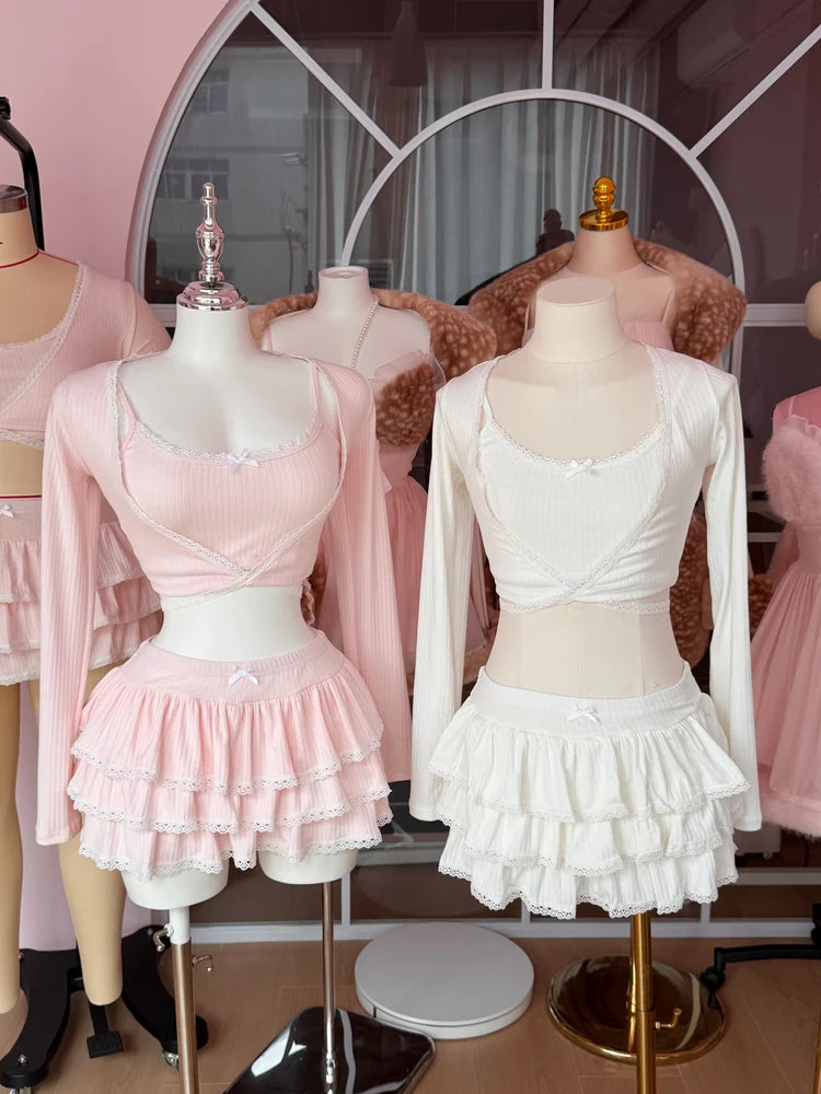 Ballerina Bliss 3 Piece Set – Pink