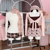 Blair Preppy Plaid Mini Skirt (Brown)