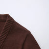 Ballet Knit Wrap Cardigan (Brown)