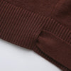 Ballet Knit Wrap Cardigan (Brown)