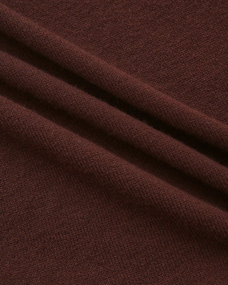 Ballet Knit Wrap Cardigan (Brown)
