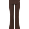 Colette Cable Knit Fold Over Pants (Brown)