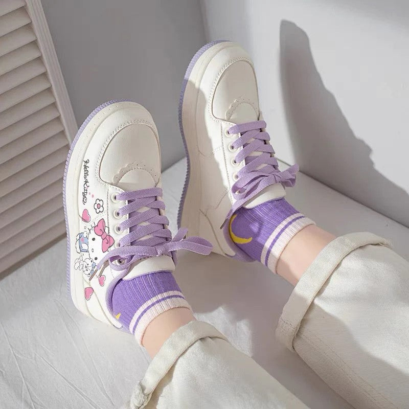 Sneakers inspired by Sanrio collection