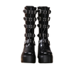 Gevini Platform Boots With Buckle