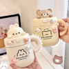 Cute Bear Straw Bottle