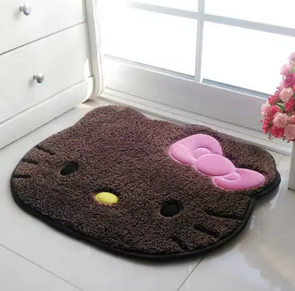 Hello Kitty Face Rug Kawaii