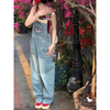 Kawaii Cherry Denim Jumpsuit