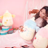 Kawaii Baby Bottle Cushion And Blanket