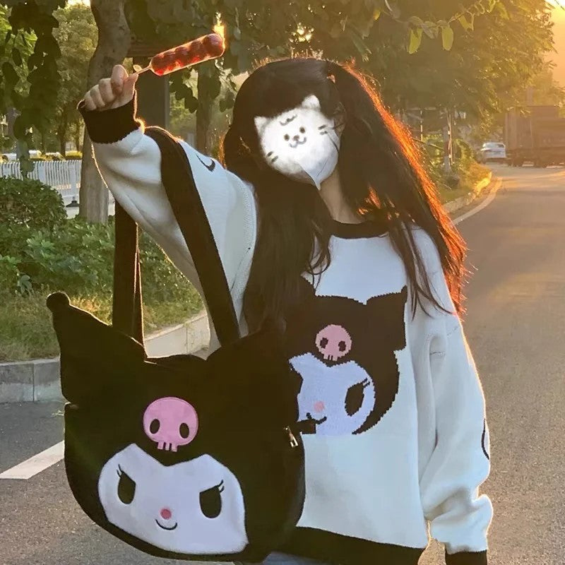 Kuromi Knit Sweater