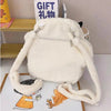 Cute Cat Paw Plush Backpack