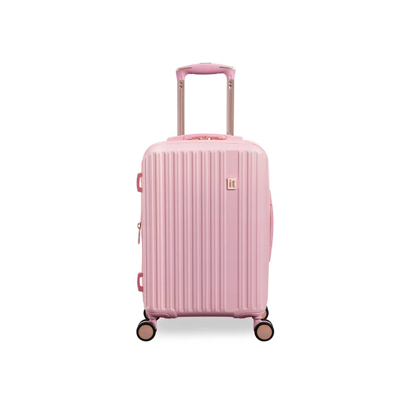 Luxuriant 3-Piece Pink Luggage Set