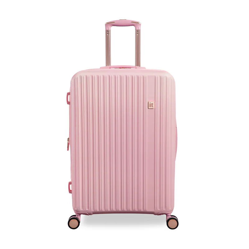 Luxuriant 3-Piece Pink Luggage Set