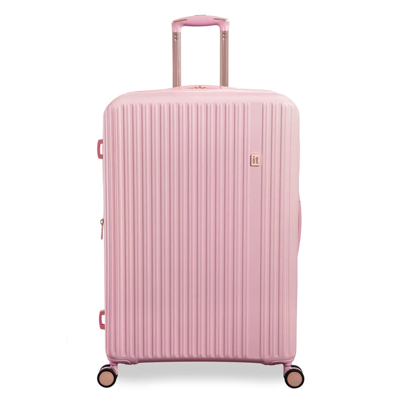 Luxuriant 3-Piece Pink Luggage Set