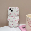3D Bear Kitty iPhone Case