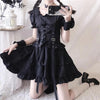 Presentyll Black Gothic Dress