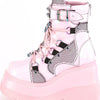 Pink Riot Punk Boots