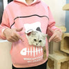 Pink Cute Cat Hoddie