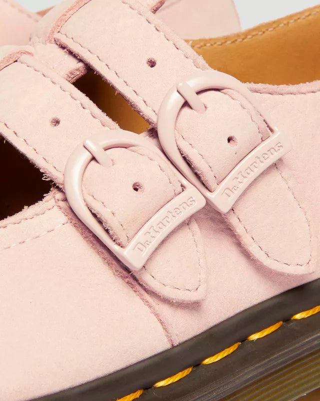 Pink Leather Mary Jane Shoes