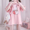 Long Cute Bunny Tee