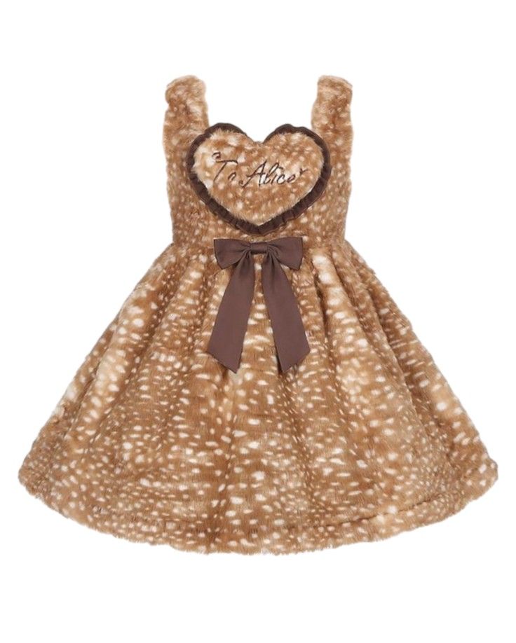 Kawaii Bambi Mini Dress