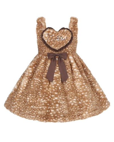 Kawaii Bambi Mini Dress