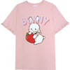 Long Cute Bunny Tee