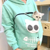 Green Cute Cat Hoddie