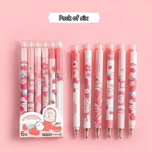 Cute Strawberry Pen